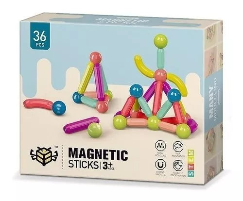 Juego de Bloques de Construcción Magnéticos para Niños